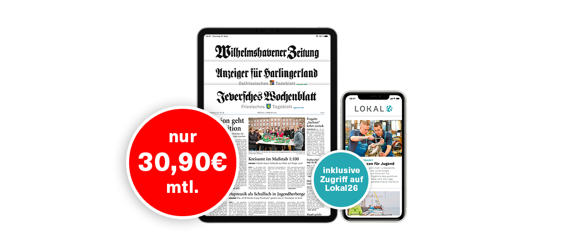 Wilhelmshavener Zeitung ePaper